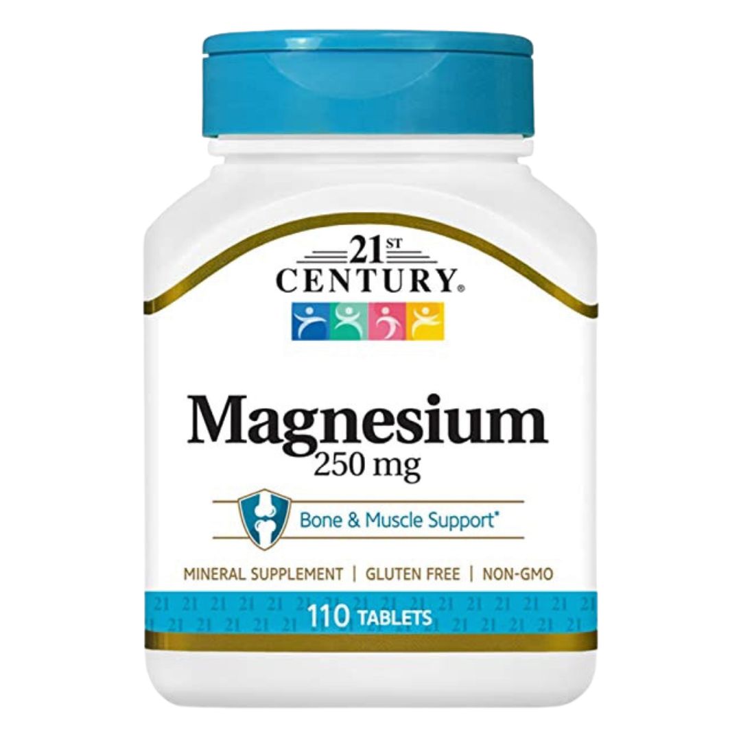 21st Century Magnesium 250 mg 110 Tablets 21st Century Magnesium 250 mg 110 Tablets